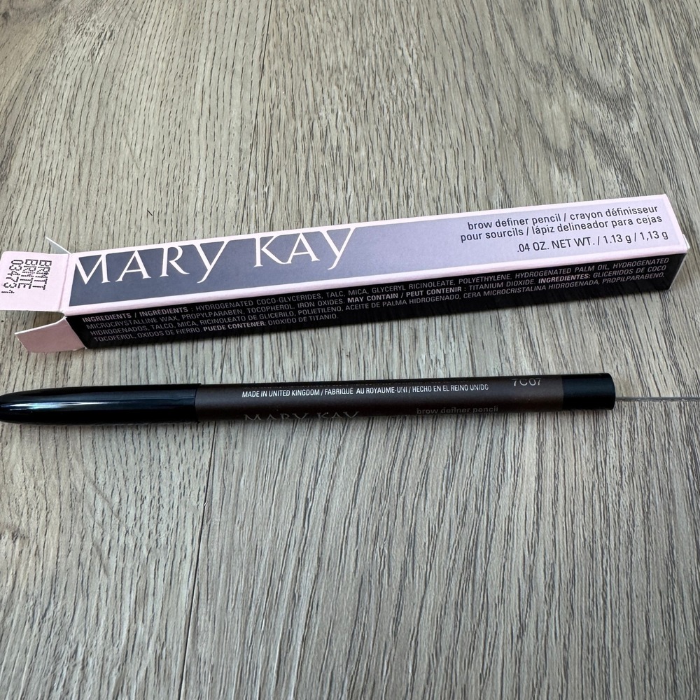Mary Kay Brow Definer Pencil Brunette 034731 NIB 0.04 oz Eyebrow Makeup